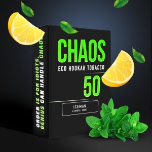 Табак Chaos Iceman (Лимон Мята) 50 гр