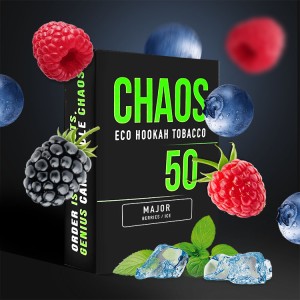 Тютюн Chaos Major (Ягоди Прохолода) 50 гр