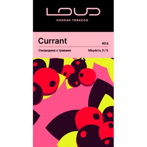 Тютюн Loud Curant (Смородина) 40 гр