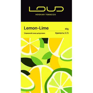 Тютюн Loud Lemon Lime (Лимон Лайм) 40 гр