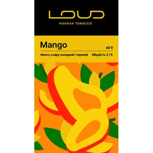 Тютюн Loud Mango (Манго) 40 гр