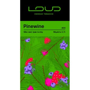 Тютюн Loud Pinewine (Хвоя Трави Ягоди) 40 гр