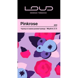 Тютюн Loud Pinkrose (Чорниця Роза) 40 гр
