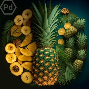 Тютюн Palladium Pineapple Mango Needles (Ананас Манго Хвоя) 125 гр