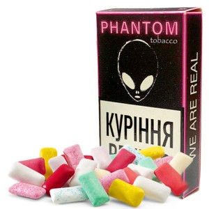 Табак Акциз Phantom Soft Rose Gum (Жвательная Резинка) 50 гр