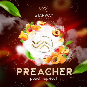 Тютюн Акциз Starway Preacher (Персик Абрикос) 50 гр