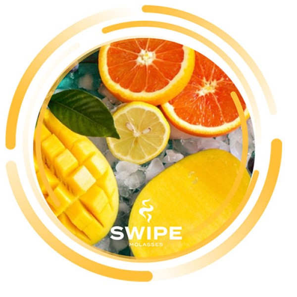 Безтютюнова суміш Swipe Mango Orange Mint (Манго Апельсин М'ята) 250 гр