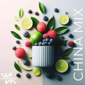 Тютюн WhiteSmok China Mix (Лайм Лічі Лохина) 50 гр