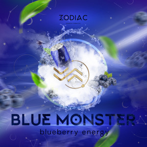 Табак Акциз Zodiac Blue Monster (Черничный Энергетик) 25 гр