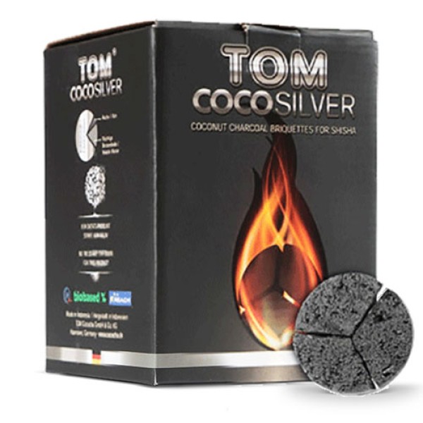 Вугілля Tom Cococha Silver 1 кг