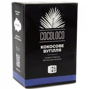 Вугілля Khmara Cocoloco 1 кг в індивідуальній упаковці