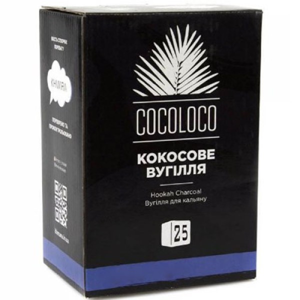 Уголь Khmara Cocoloco 1 кг в индивидуальной упаковке