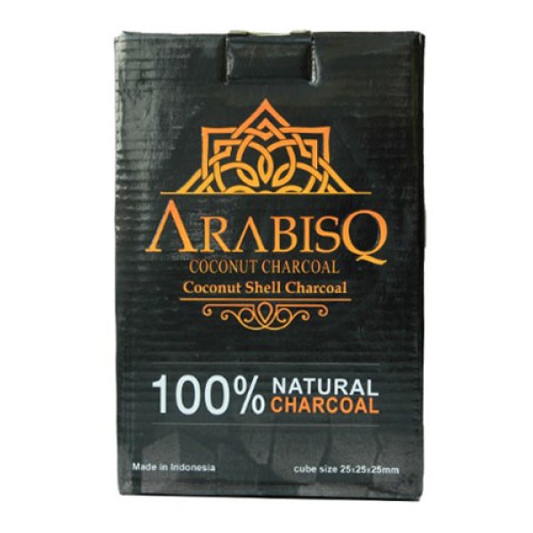Вугілля кокосове Arabisq 1кг в індивідуальній упаковці