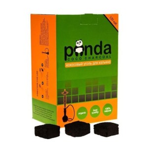 Уголь Panda coco charcoal 120 куб. Green