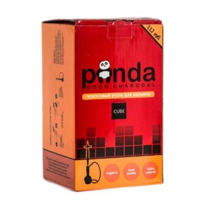 Уголь Panda coco charcoal 112 куб. Red
