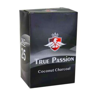 Вугілля True Passion 1 кг в індивідуальній упаковці