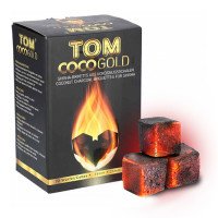 Уголь Tom Cococha Gold 1кг в индивидуальной упаковке